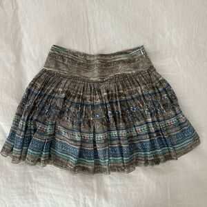 Free People fun mini skirt.